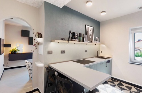 Albenga Apartment | ‘Torri e Tramonti’ Apartment with Private Terrace and Air Conditioning