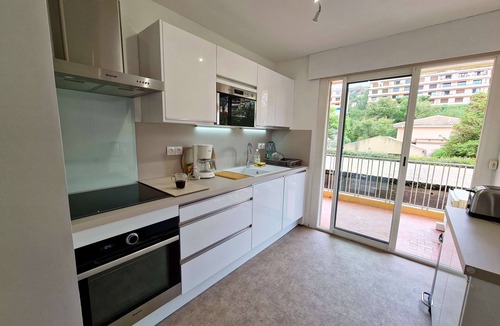 Agay Apartment | Très beau 2 pièces climatisé, tout équipé avec vue mer