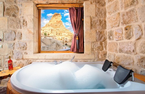 Ortahisar House | Unique Cappadocia Cave House with Castle View