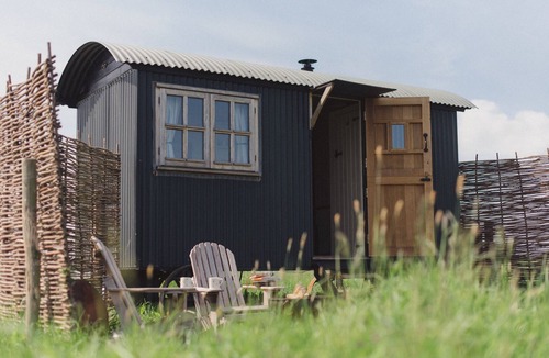 Minster on Sea Cabin | Traditional shepherd's huts in the middle of a National Nature Reserve.