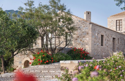 Riglia House | Traditional Stone House in Stoupa | Savory