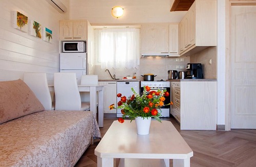 Lefkas Villa | Traditional Villa with Sea View & Private Pool & large outdoor area