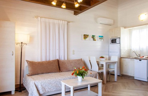 Lefkas Villa | Traditional Villa with Sea View & Private Pool & large outdoor area