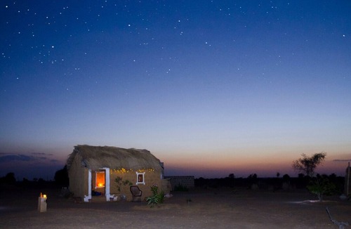 Jaisalmer Cabin | Traditionally decorated mud houses.