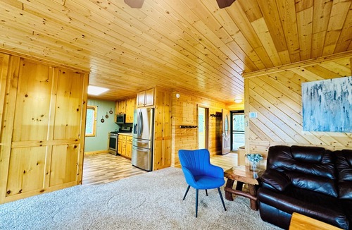 Washburn House | Trail Access! Private Hilltop Cabin with Big Valley Views