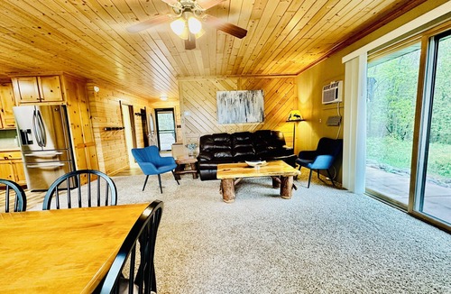 Washburn House | Trail Access! Private Hilltop Cabin with Big Valley Views