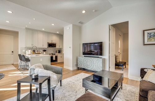 Colorado Springs House | Trail Access On-Site! Wooded Colorado Springs Gem