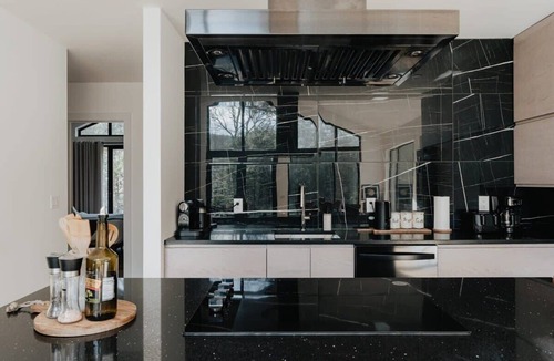Kerhonkson House | Trail's End - Modern + Private Cabin in the Wood