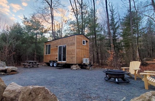 Dorchester Apartment | Trailside Stays - Tiny House in the Woods-Escape to Nature. Robin