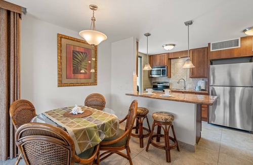 Historic Lahaina Front Street Apartment | Tranquil 1BD with Ocean & Mountain Views