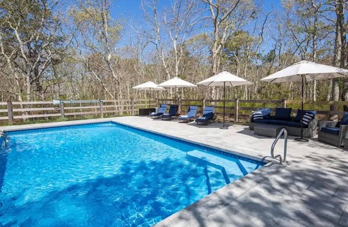 Edgartown House | Tranquil 5 BR House, Heated Saltwater Pool Near Downtown Edgartown