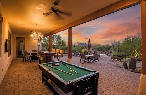 North Scottsdale Villa | Tranquil AZ Mountain View Oasis Pool & Fire Pit