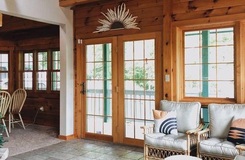 Lairdsville Cabin | Tranquil, Boho Cabin Retreat overlooking Lake