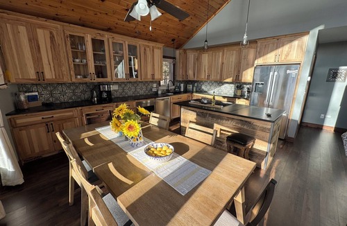Luck House | Tranquil, cozy, luxurious family, pet and handicap friendly home in Luck, WI.