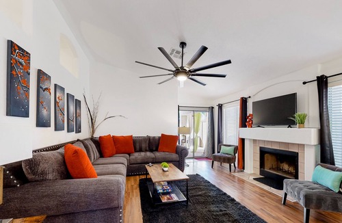 Foothills House | Tranquil dog-friendly house with heated pool, hot tub, gas grill, & washer/dryer