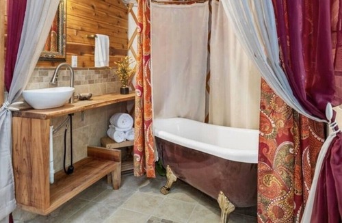 Belfair Cabin | Tranquil Forest Yurt Retreat in Washington State.