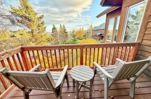Lutsen Condo | Tranquil Hillside Lower 1BR Guestroom in Lutsen