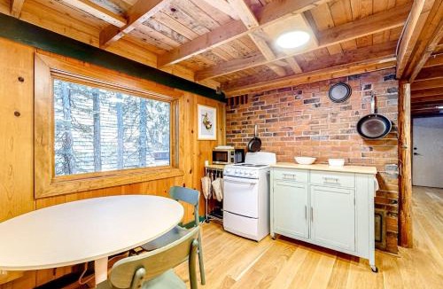 Government Camp House | Tranquil & historic cabin with fireplace & deck views - near skiing