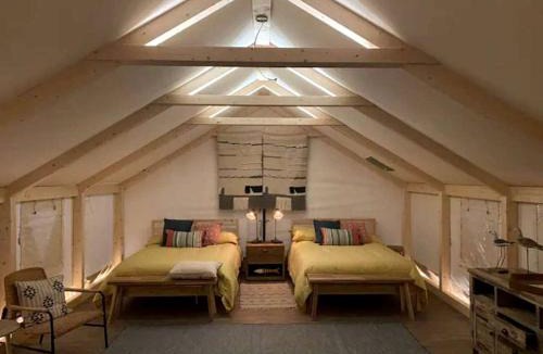 Bastrop Other | Tranquil Lakefront Glamping Safari Tent with Scenic Views near Bastrop, Texas