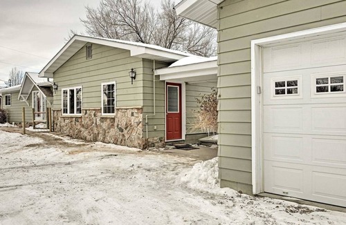 Lander House | Tranquil Mountain Guesthouse with Hot Tub and Creek Views Near Trails in Lander, Wyoming