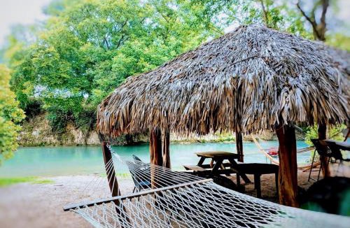 Prairie Lea Other | Tranquil Nature Escape for All: Luxurious Safari Tent on the San Marcos River near Kingsbury, Texas