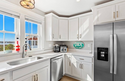 Colington House | Tranquil OBX Retreat w/Pool & Sound Views