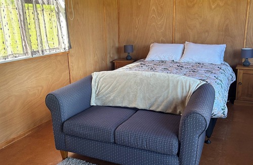 Nelson Region Ski Chalet | Tranquil River setting, Cosy Chalet for two, Pet Friendly.