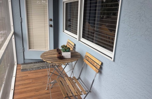North Port House | Tranquil setting room/private entry