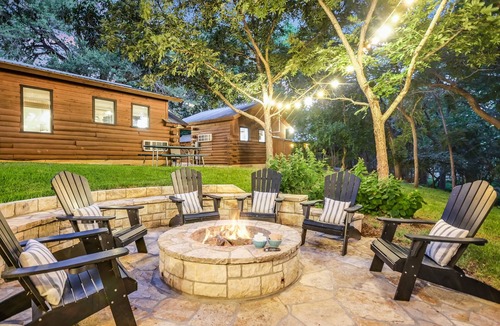 Wimberley Cabin | Tranquility Suite — Cypress Creek Access + Fire Pit | On Wimberley Square