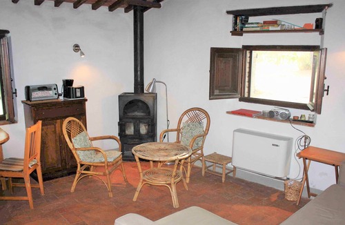 Castelnuovo Berardenga Cottage | Traumblick in die Toskana vom Häuschen mit Pool auf Hügel zw. Siena u. Florenz