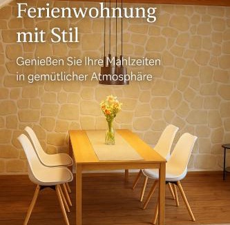 Neckarsteinach Apartment | Traumhafte Wohnung mit Balkon & Flussblick in Neckarsteinach, 15km Heidelberg