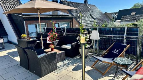 Euskirchen Apartment | Traveller Awards 2025 - Nordeifel FW 75 m2 mit 50 m2 Terasse- Thermen-Badewelt, Phanasialand, Köln, Bonn, Eifelwanderung oder nur mal so zum entspannen