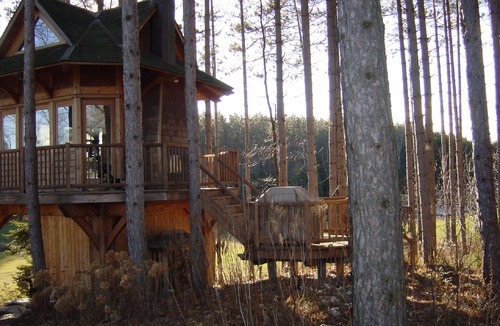 Ashburn Ski Chalet | Tree House getaway with swimming, 18km of Hiking and MTN Biking Trails.