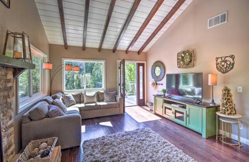 Lake Arrowhead House | Tree-Lined Twin Peaks Cottage w/Custom Stream
