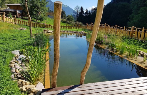 San Pancrazio Ski Chalet | Treehouse "Laugen Lodge" with Swimming Pond, Sauna, 80 km to Olympics 2026