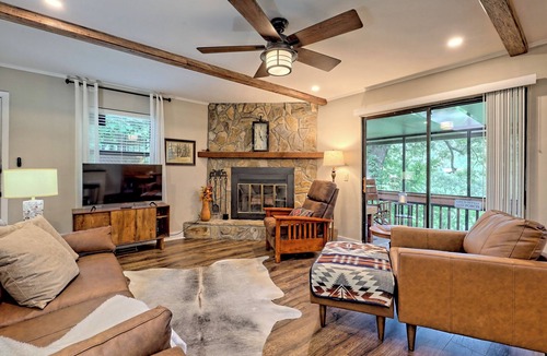 Franklin Villa | Treetop Haven - Updated with Golf Course & Forest Views - Dog friendly!