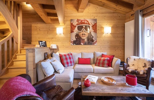 Les Eucherts Apartment | Triplex 100m², full services 4 *, 3 bedrooms, 2 bathrooms/d, 3 South balconies and 2 parking spaces