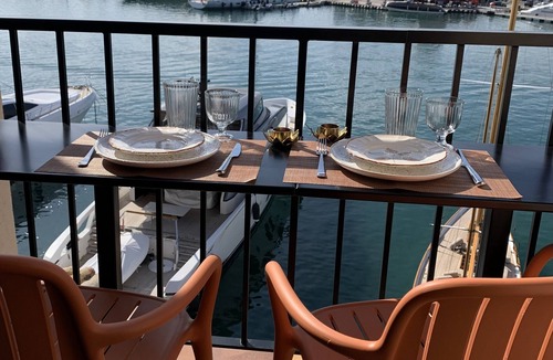 Port Cogolin Apartment | Triplex vue Mer, Climatisée, Proche Saint Tropez