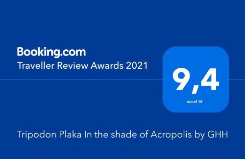 Plaka Villa | Tripodon Plaka In the shade of Acropolis by GHH