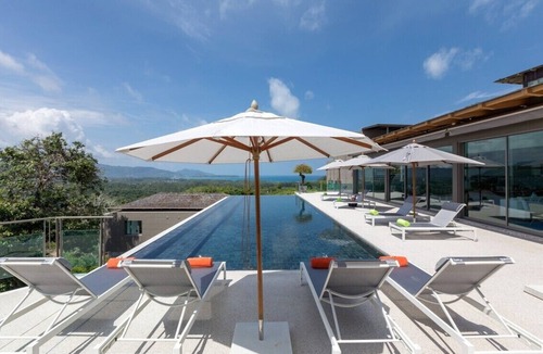 Choeng Thale Villa | Tropical Castle Villa 18 Bedrooms Sea View Layan Phuket