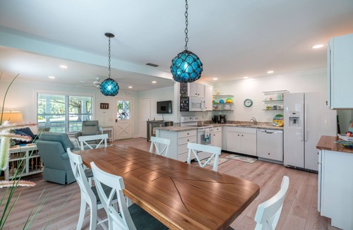 Vero Beach House | Tropical Getaway! Heated Pool, Tiki Bar, Pirate Sandbox, and Boat Parking!