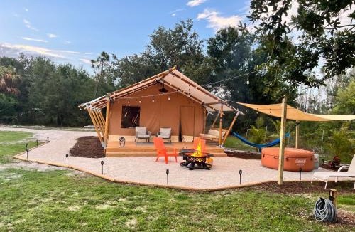 Punta Gorda Other | Tropical glamping with hot tub