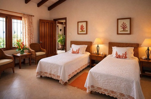 Retreat Hotel | Tropical St. Peter Getaway | Pool Access & Ocean View Setting