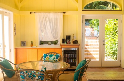 Estate Caret Bay House | Tropical Villa-heated pool, views, generator, outdoor shower, secluded, hammock