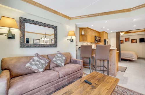 Peak 9 Condo | True Ski-in/ski-out studio, 1 bath