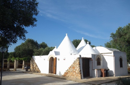 San Vito dei Normanni Villa | "Trulli Monte Madre 1" with Private Swimming Pool