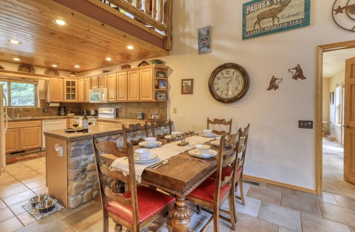 Pagosa Highlands House | Tubing Promo! Pet Friendly Cabin w/Huge Deck, Mountain Views, & Access to Turkey Springs Trails