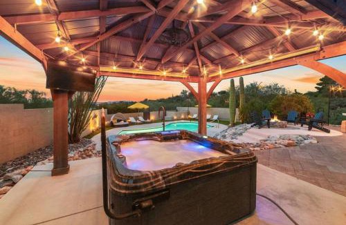 Heatherwood Hills House | Tucasa - Private Backyard Resort - Theater