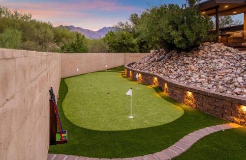 Heatherwood Hills House | Tucasa - Private Backyard Resort - Theater