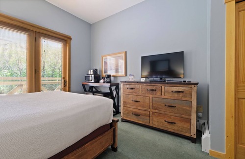 Copper Mountain Village Hotel | Tucker Mountain Hotel Style Room with 1 Bed #107A by RedAwning